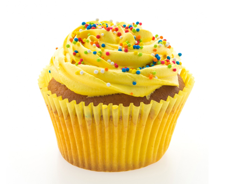 Photo of vanilla cupcake